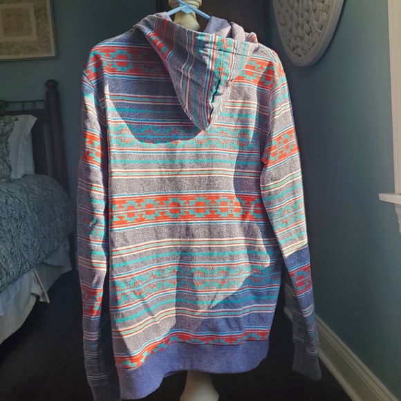 Aztec Navajo Inspired Zipper Jacket - Picture 3 of 3